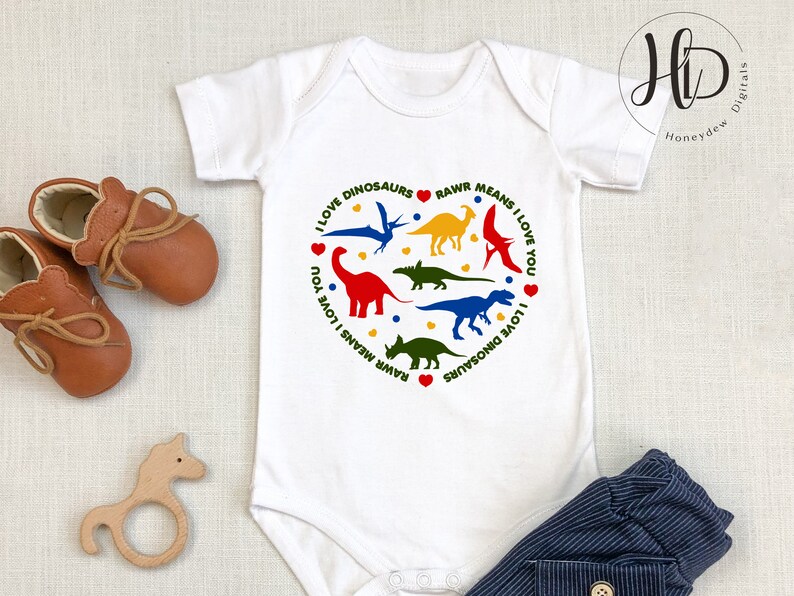 Dinosaur Heart SVG PNG Valentine&rsquo;s Day Svg Dinosaur - Etsy