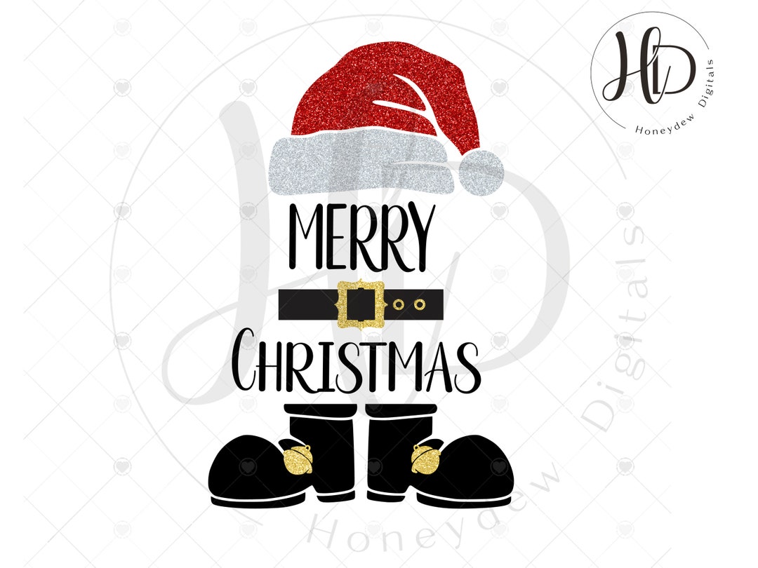 Santa Names Svg Santa Name Frame SVG, Holiday Cut File for Cricut & Silhouette ...