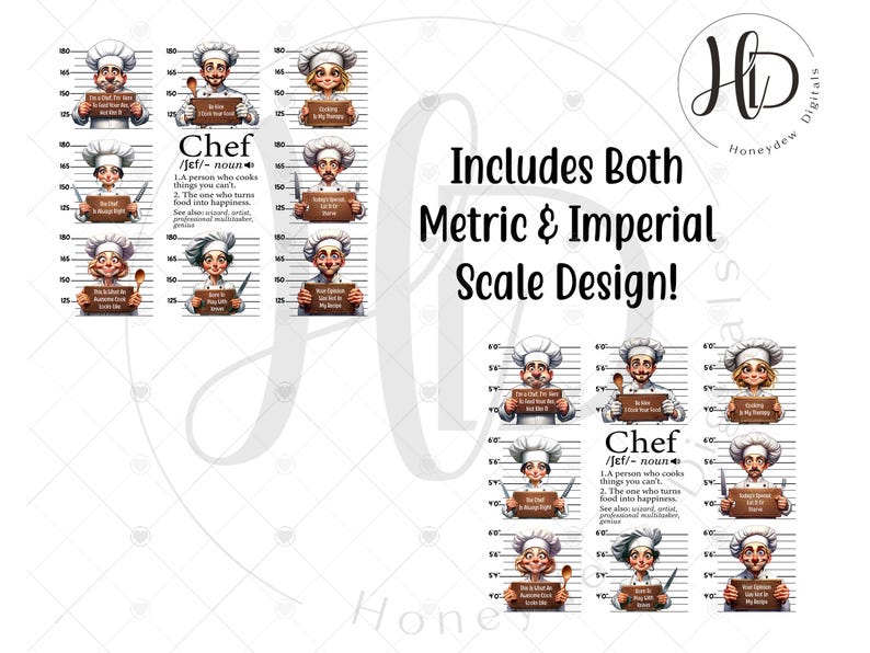Funny Chef Mugshot Tumbler Wrap, Sarcastic Foodie Design, Cooking ...