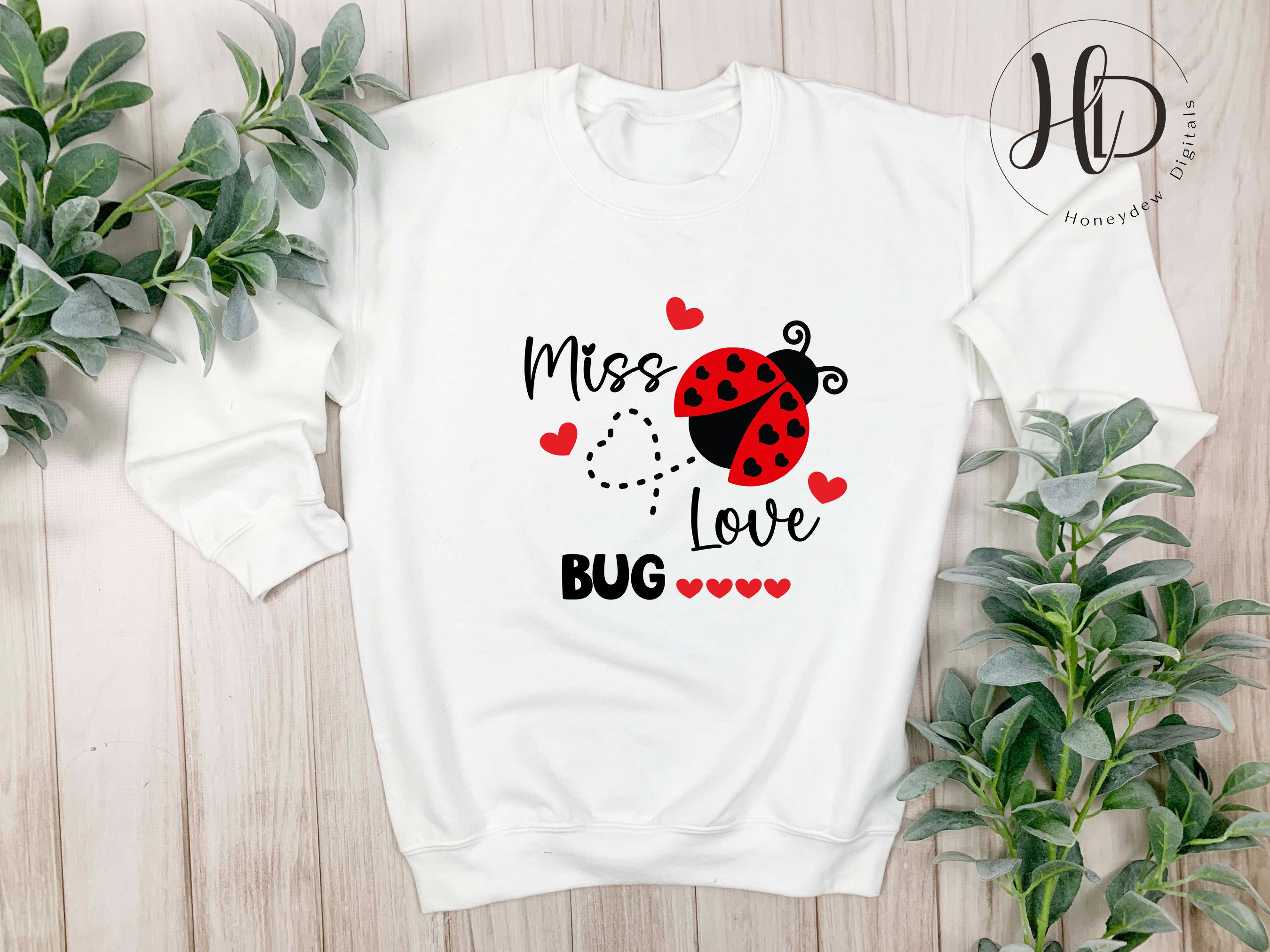 Little Miss Love Bug SVG Bundle, Cricut Cut File, Kids Valentine Shirt ...