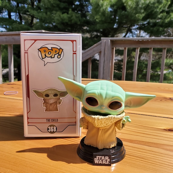 Star Wars Funko Pop the Child Baby Yoda Custom Box Panel 