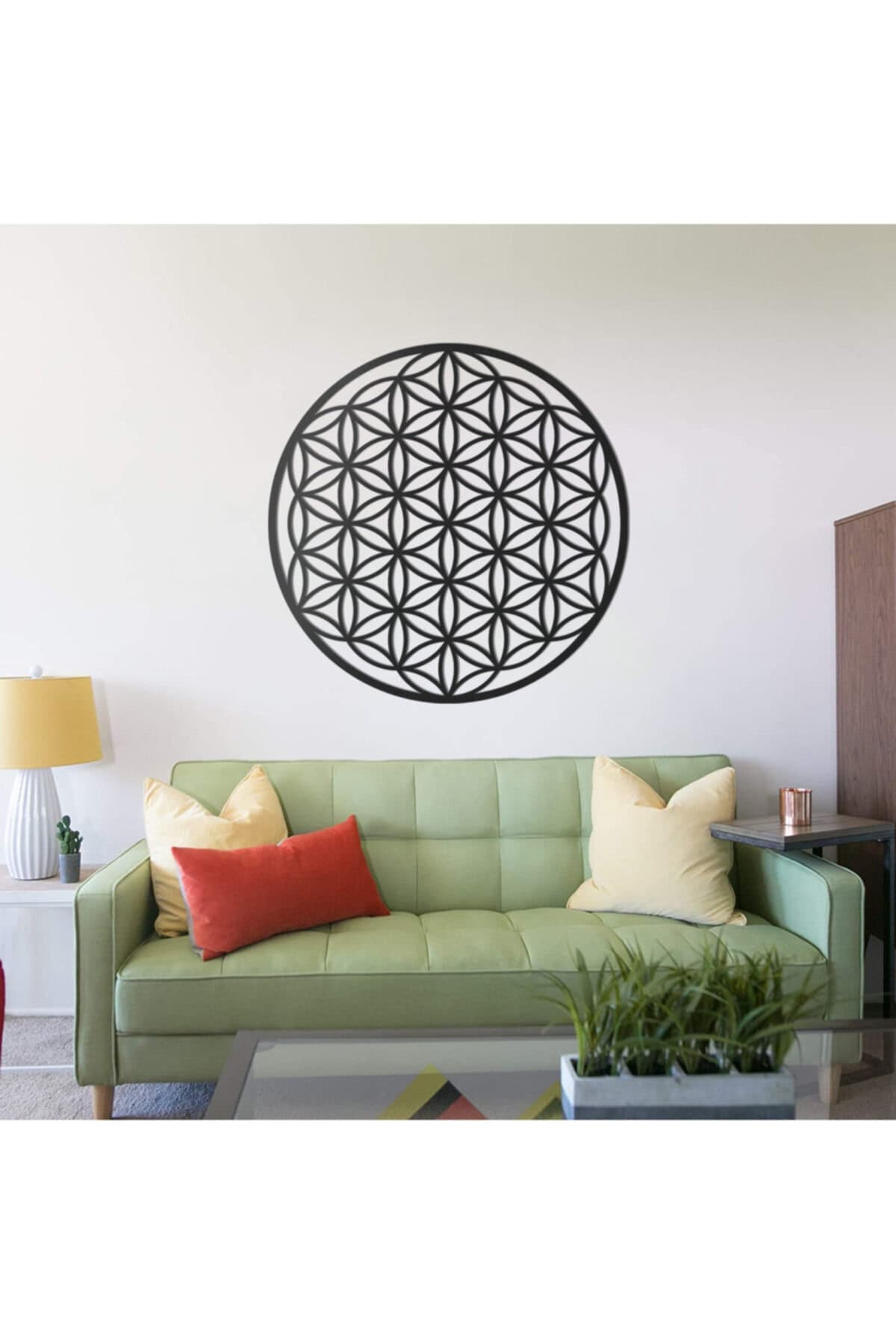 FLOWER of LIFE, Sacred Geometry Wall Art; Metal Wall Decor, Home decor, Laser cut Metal art