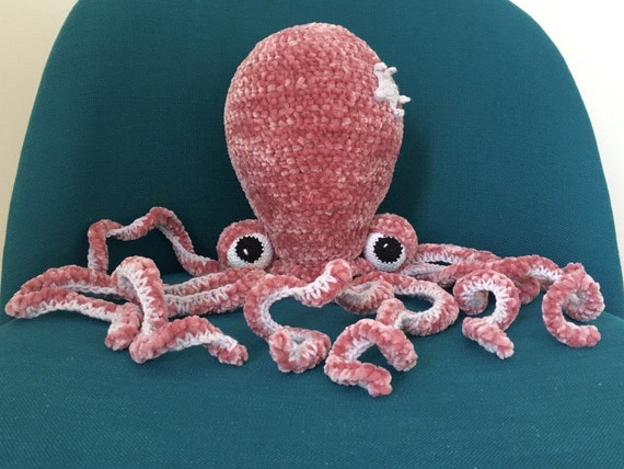 Tutoriel Crochet Pdf Paula La Pieuvre Patron Amigurumi Etsy