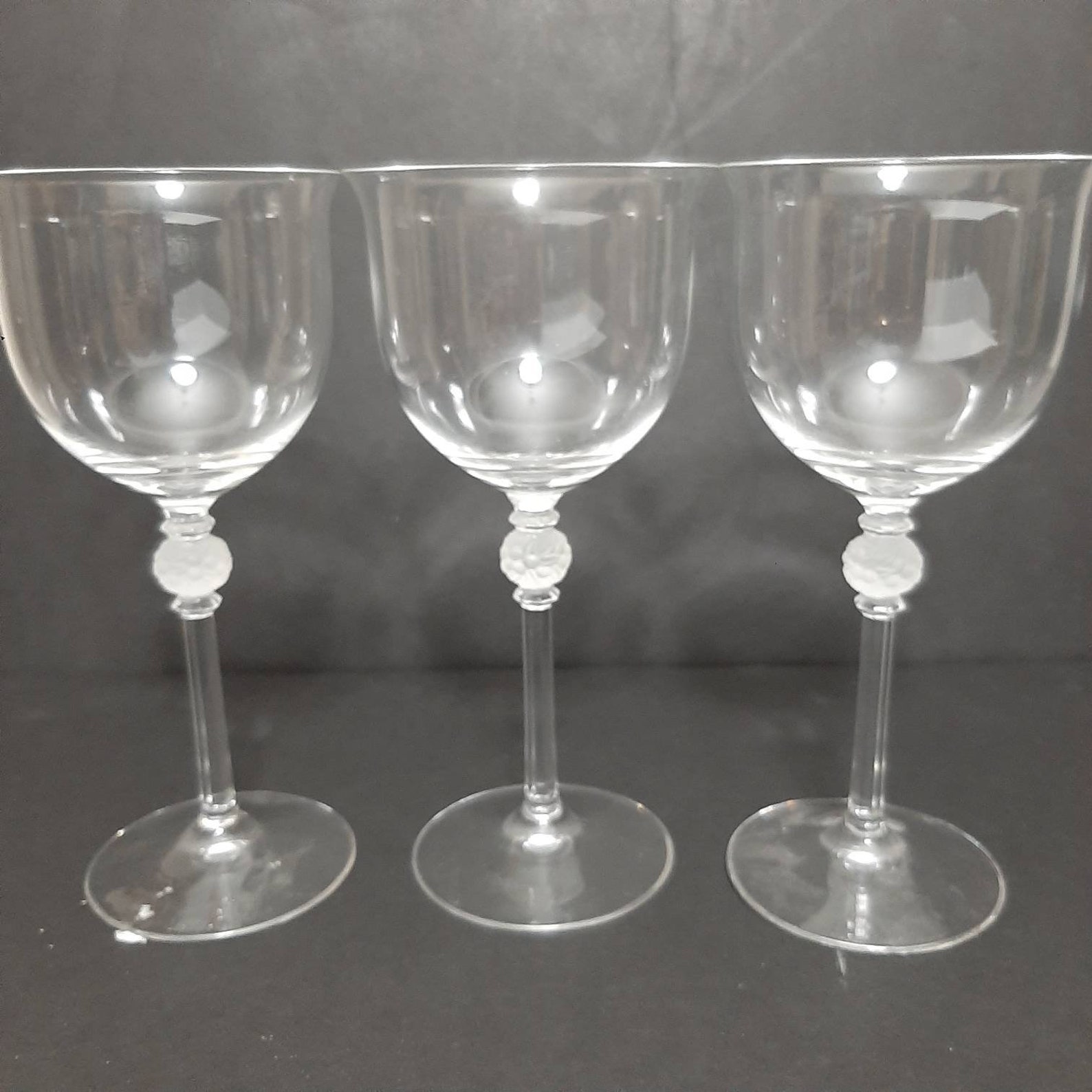 Vintage 1987 Mikasa Promises Water Glasses 7.5 ensemble de 3 Etsy