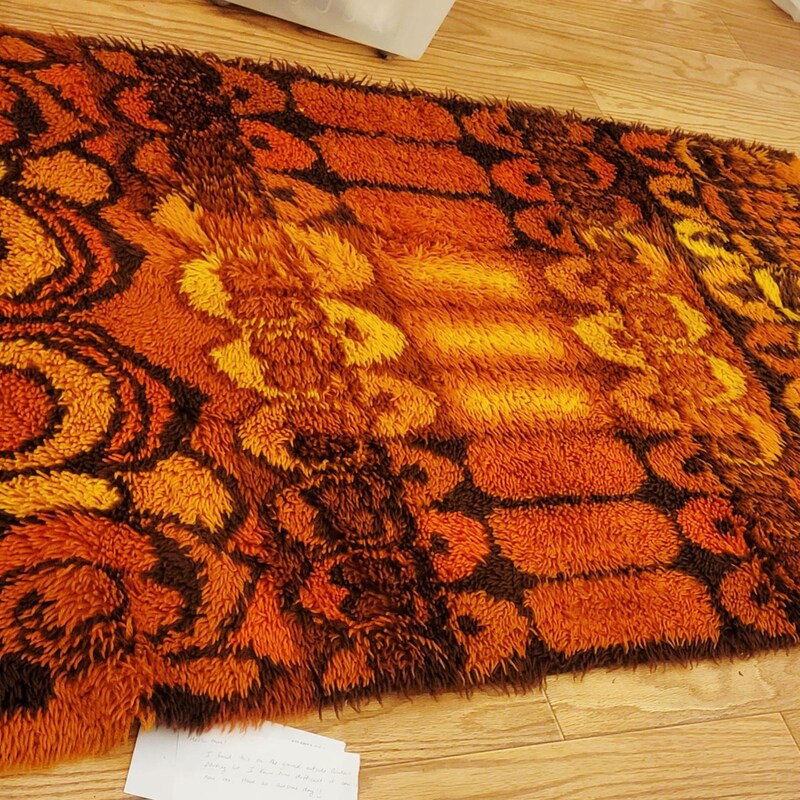 Vintage Shag Rug - Etsy