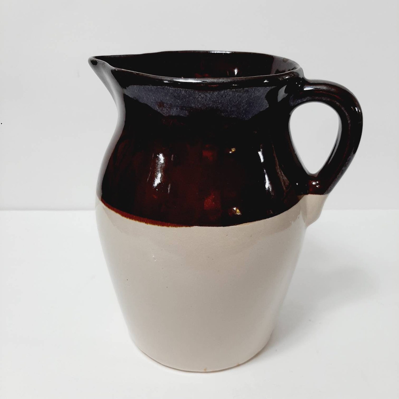 Roseville Ohio R.R.P. Co LARGE 8 Pottery Pitcher | Etsy