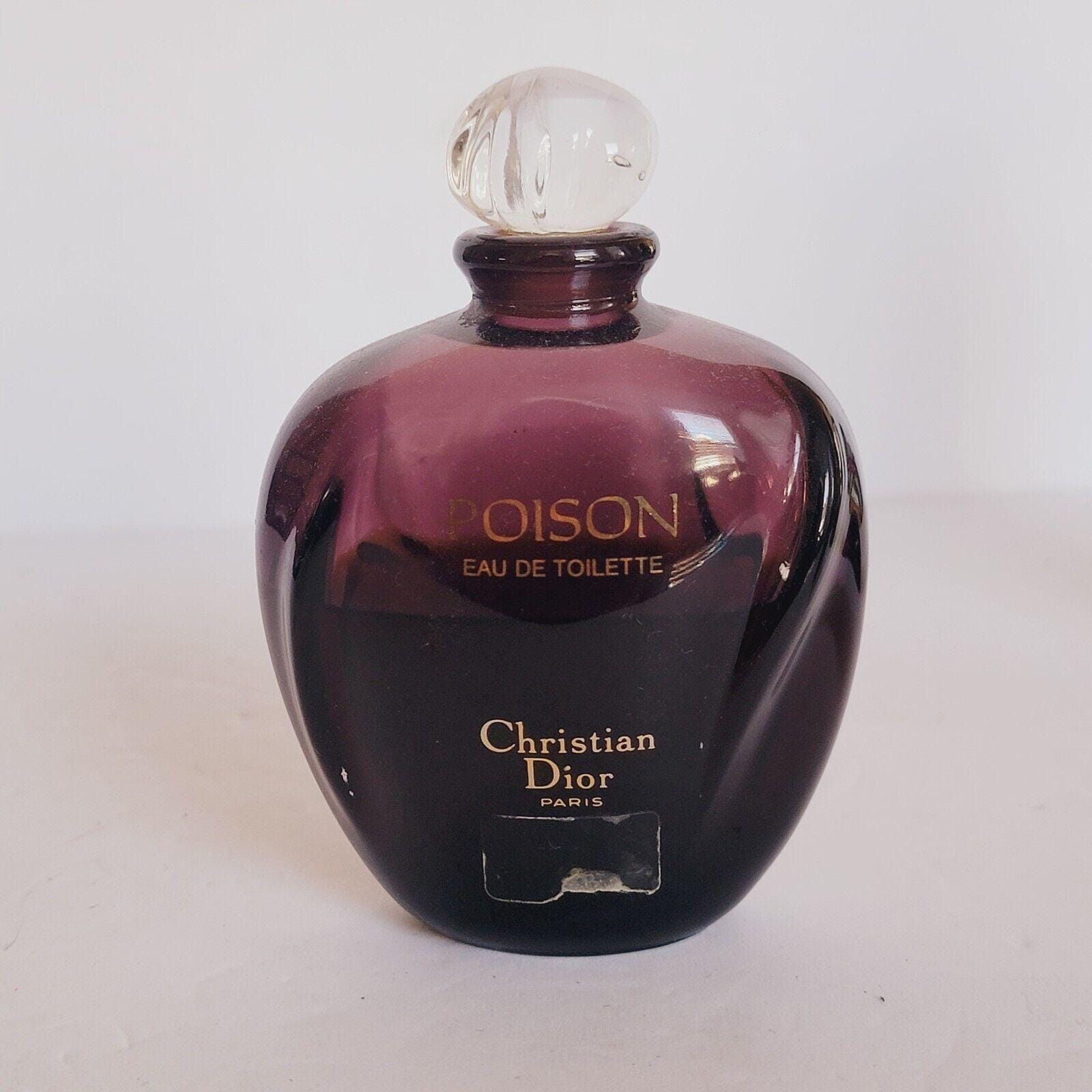 Christian Dior Poison Vintage Gold Metal Case Atomizer