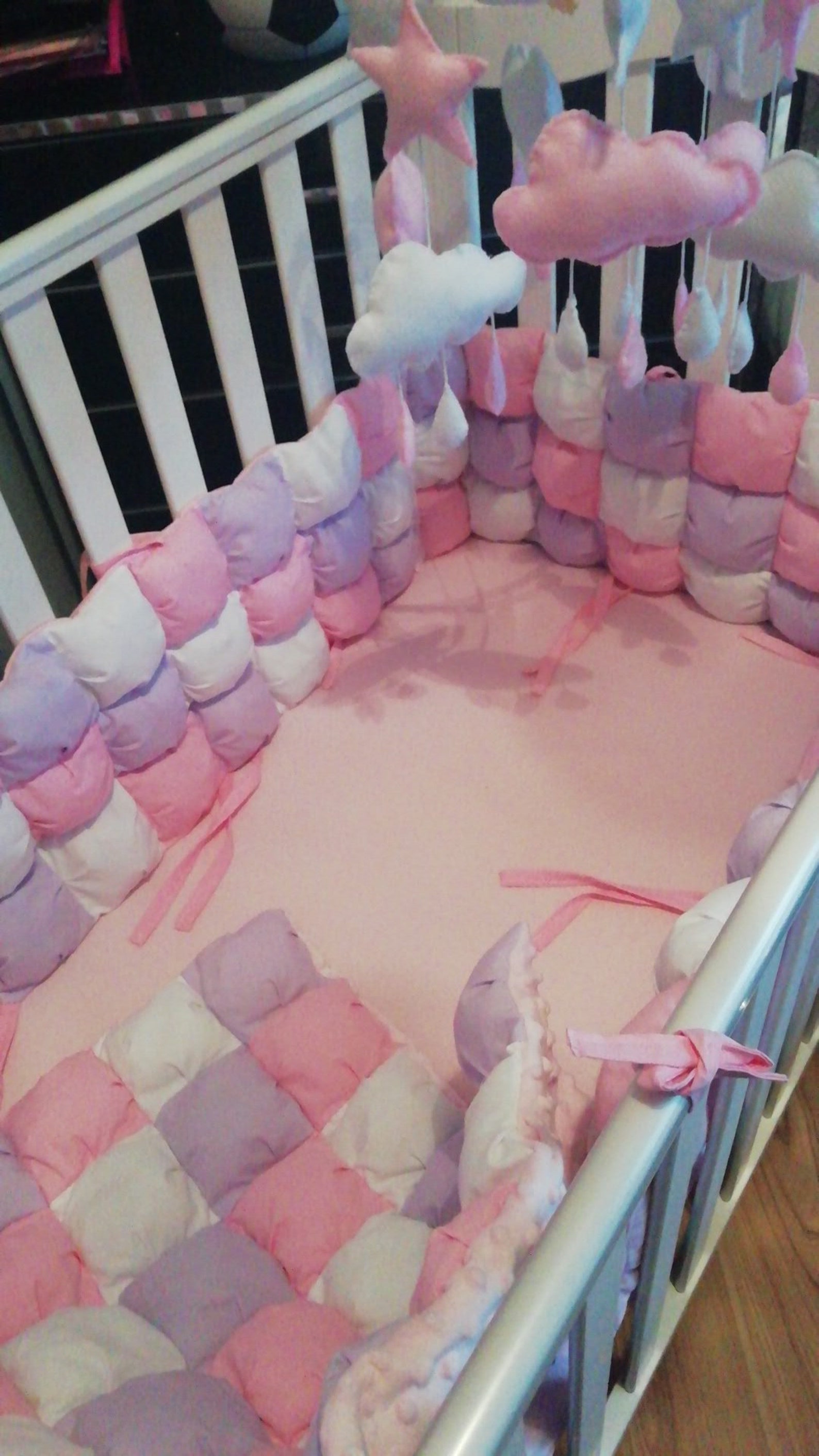 Baby cot quilt and bumper set Etsy