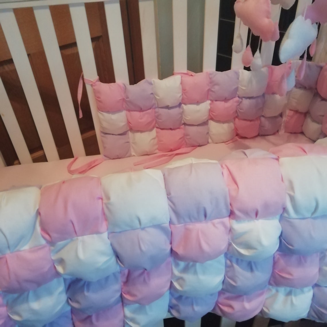 Baby cot quilt and bumper set Etsy