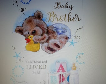 New baby card