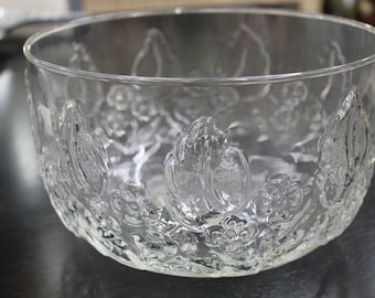 Iittala Arabia Fauna Clear Tall Bowl Vase | Oiva Toikka - Etsy