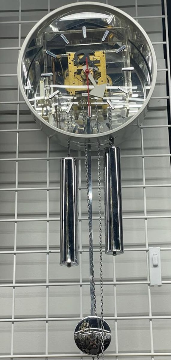 George Nelson for Howard Miller Transparent Pendulum Wall Clock - Etsy