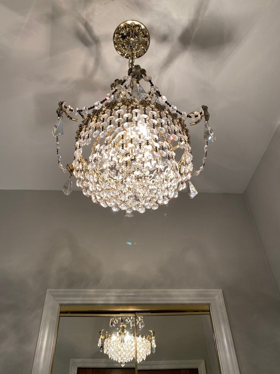 Antique schonbek chandeliers deals