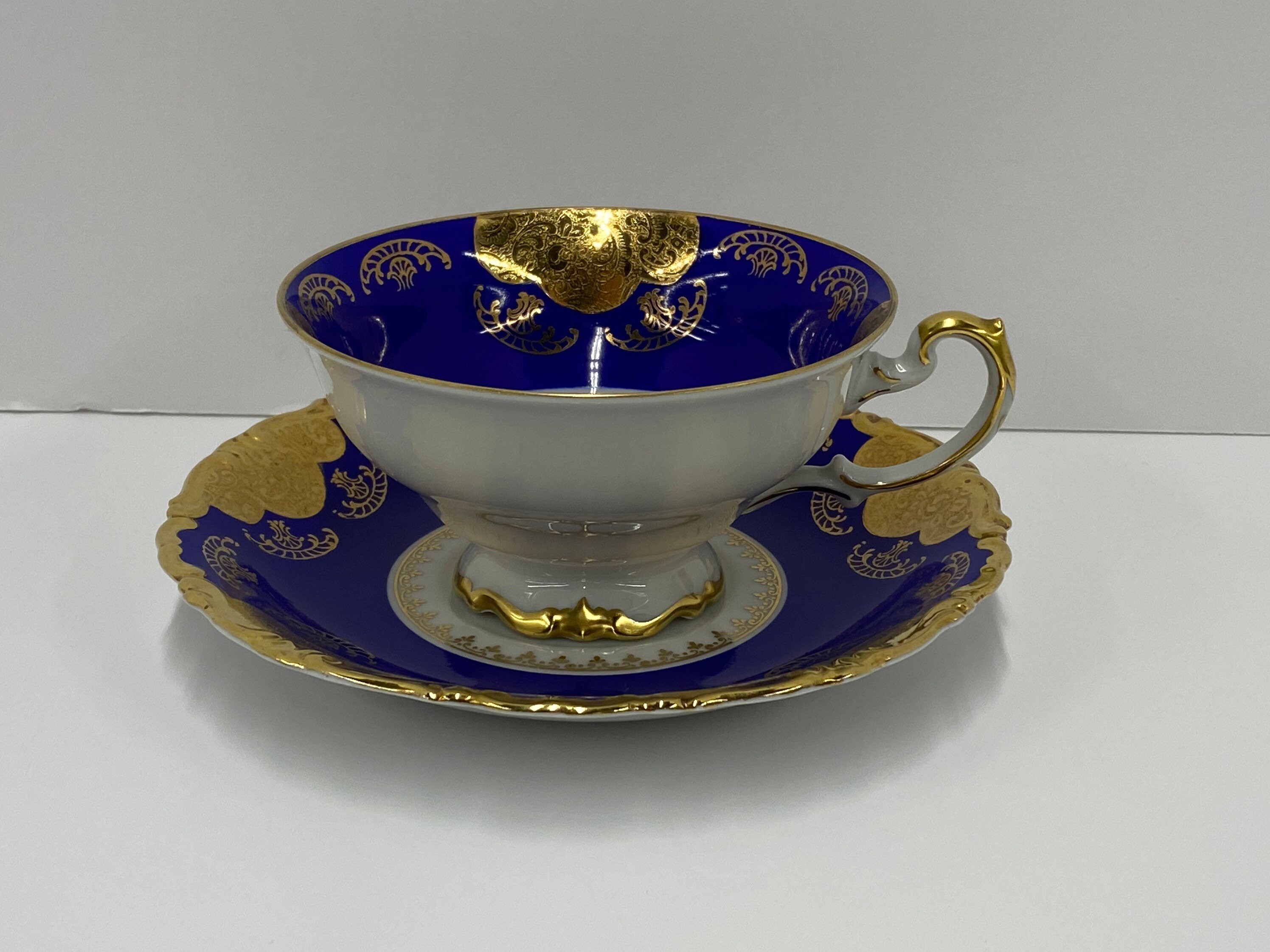 Alka Bavaria Marquise Kobalt ビンテージ 小物入れ Alka Bavaria