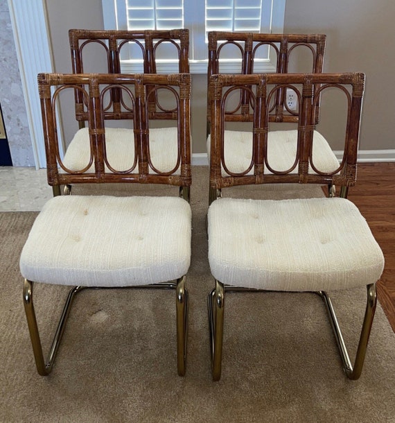 Chromcraft dining chairs hotsell
