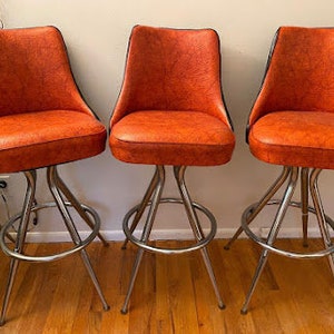 Vintage Retro Modern Barstools