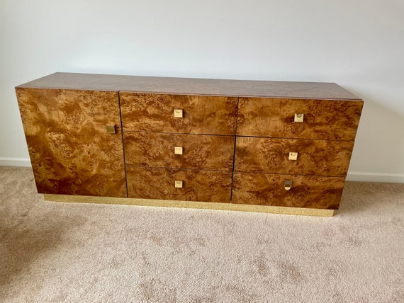 Burlwood dresser clearance