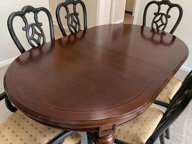 Thomasville Furniture Modern Dining Table and 6 Chairs - Etsy