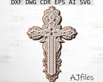 Free Free 116 Cricut Mandala Cross SVG PNG EPS DXF File