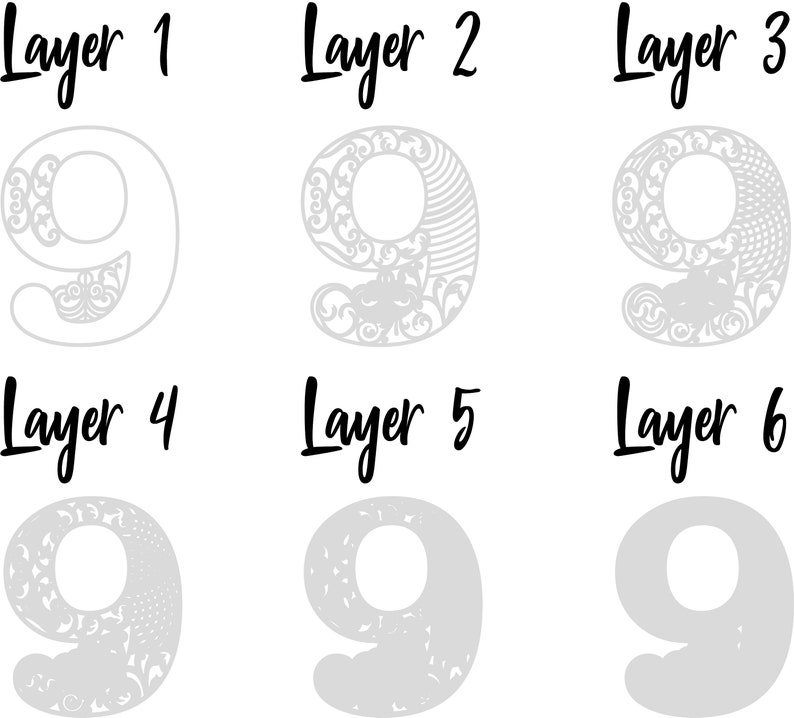 Download 3d Letters Svg Alphabet Letters Svg Numbers Svg For Cricut Layered Number 9 3d Numbers Laser Cut Mandala Number Cricut Files Art Collectibles Drawing Illustration Saherflow Com