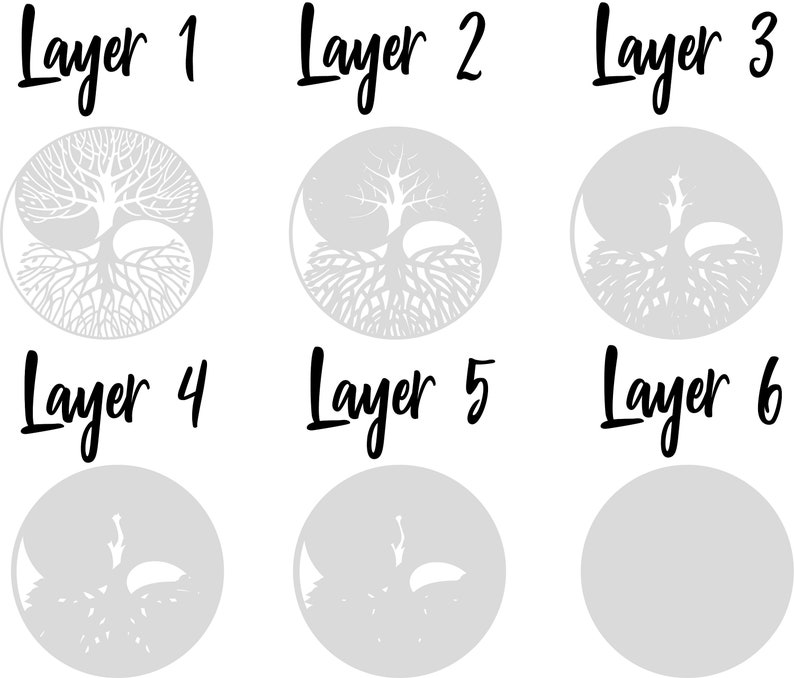 Download Mandala Digital File Cut Files For Cricut Multilayer File Yin Yang Tree Svg Tree Svg Tree With Roots Svg Mandala Svg Laser Cut File Digital Drawing Illustration Shamsaco Ir