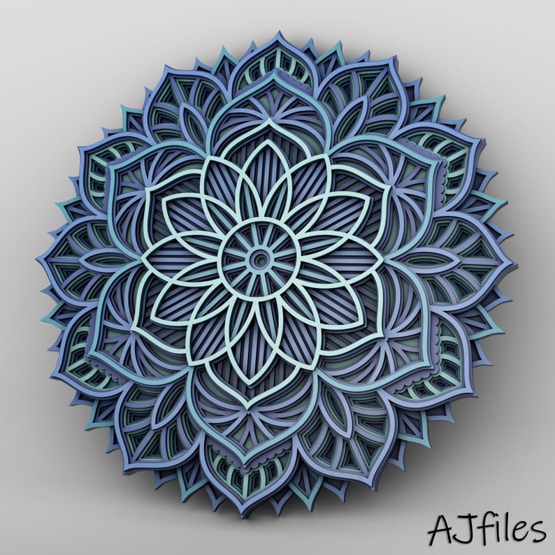 Download Glowforge Files Popular Svg Files For Cricut Laser Cut Dxf Mandala File Layered Mandala Svg 3d Mandala Svg Files For Cricut Digital Art Collectibles Saherflow Com
