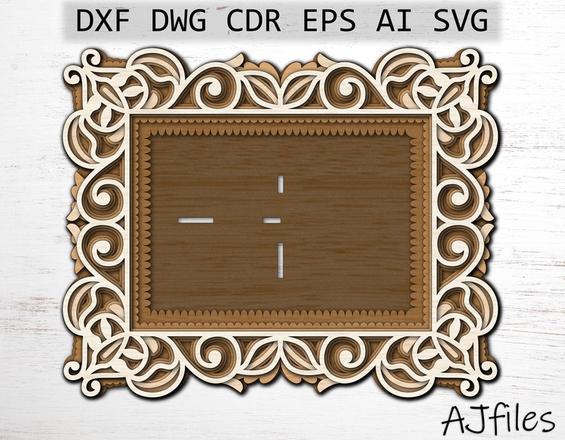Download Layered Mandala Svg Digital File Download Laser Cut File Cut Files For Cricut Multilayer Laser File 3d Photo Frame Svg Multilayer Art Collectibles Digital Safarni Org