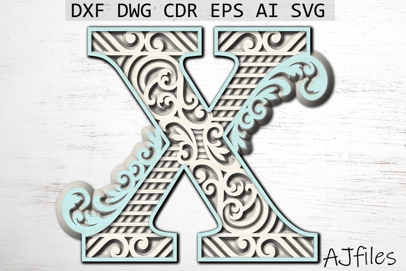 Free Free 144 Free Layered Alphabet Mandala Svg Set SVG PNG EPS DXF File