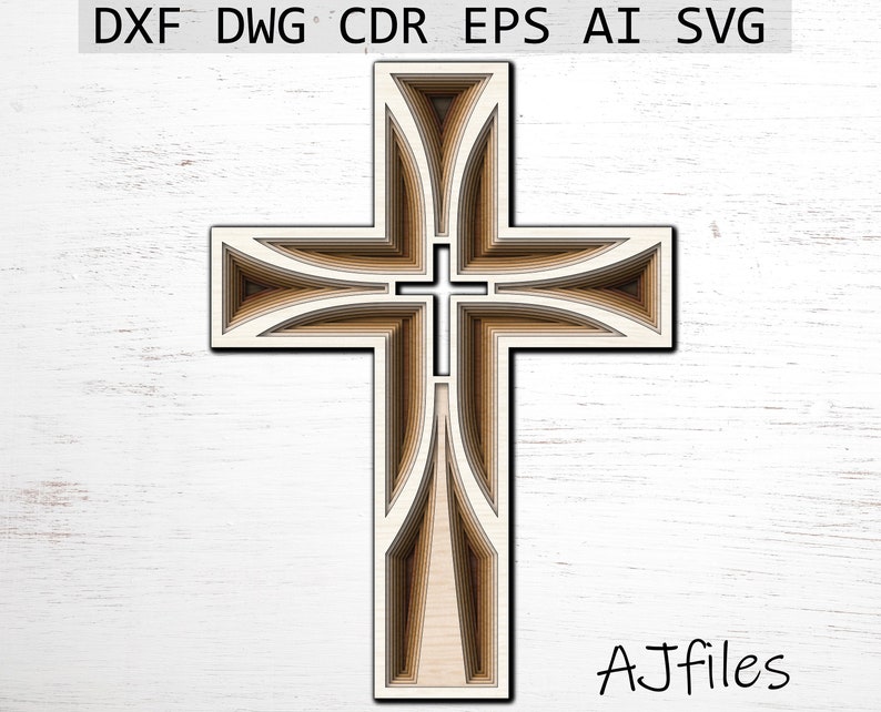 Free Free 189 Layered Cross Mandala SVG PNG EPS DXF File