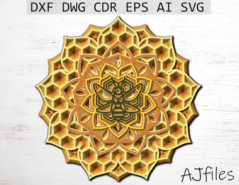 Free Free Mandala Bee Svg 731 SVG PNG EPS DXF File