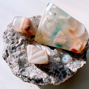 Moonstone Soap | YlangYlang (with real stone inside)