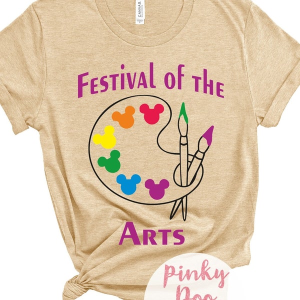 EPCOT Festival of the Arts Shirt, Art of Imagination