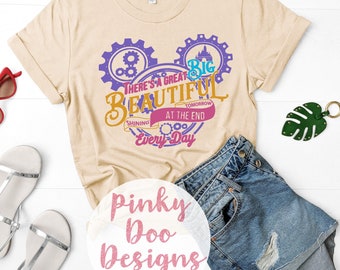 Disney Shirt, Great Big Beautiful Tomorrow tee, unique disney tshirt, Fun t-shirt for Disney World, Carousel of Progress Ride, Gift for her