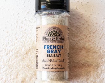 French Gray Sea Salt | Mineral-Rich and Subtle Gourmet Salt for Cooking & Finishing