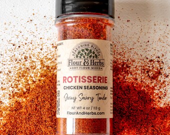 Rotisserie Chicken Seasoning | Juicy, Savory, Tender Blend for Grilling, Roasting & Slow Cooking