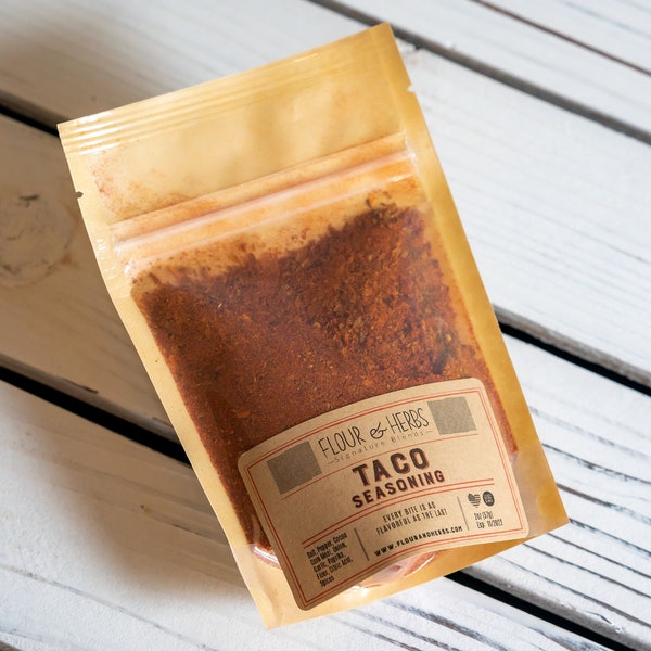 Taco Seasoning, Mexican Spice Mix, Mexican Herbs, Taco Flavor, Taco Spice, Handcrafted Spice, Mexican Taco Mix, Spices