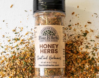 Honey Herbs Seasoning | Sweet and Herbaceous Blend for Grilling, Roasting & Marinades
