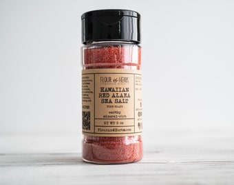Hawaiian Red Alaea Sea Salt, Red Salt, Hawaiian Salt, Alaea Sea Salt, Sea Salt, Gourmet Salt, Artisan Salt, Premium Sea Salt, Seasoning