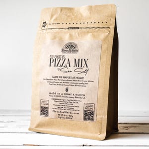 Neapolitan Pizza Mix – Italian Crust Style with Sea Salt – All-Natural