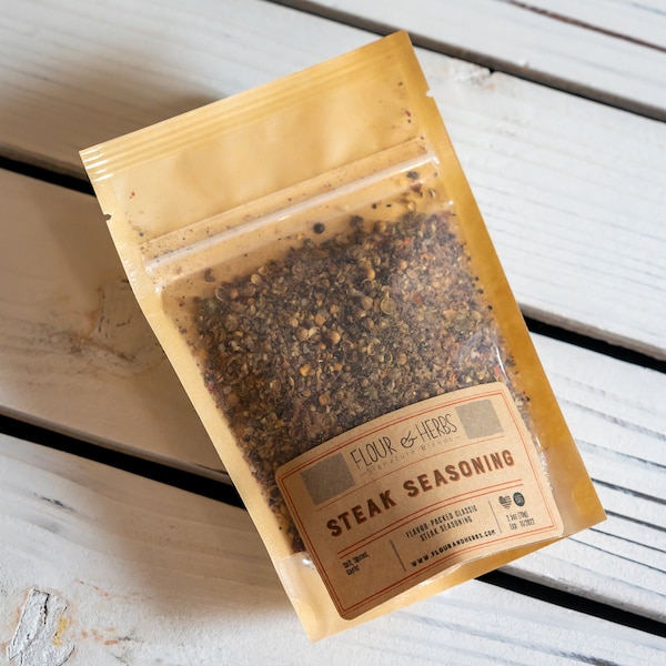 Steak Seasoning: Savor the Flavor Spice Rub, Perfect Grill Companion, Ultimate Meat Enhancer, BBQ Bliss, Your Go-To Grilling Delight