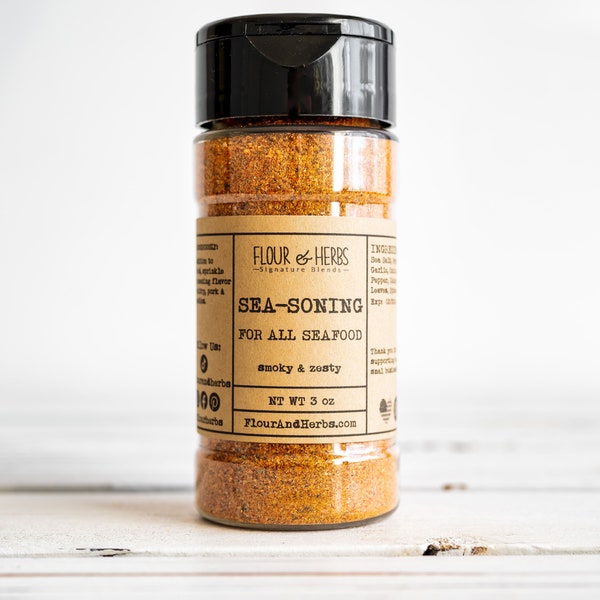 Seafood Seasoning, Smoked Salmon Spice, Spice for Fish, Shrimp Seasoning, Seafood Spice, Salmon Seasoning