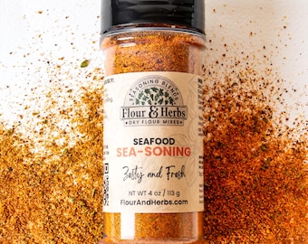 Seafood Sea-Soning | Zesty and Fresh Blend for Fish, Shellfish & Grilling