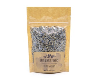 Organic Lavender Flower Buds: Culinary Herb, Tea & Potpourri