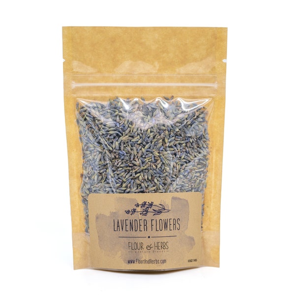 Organic Lavender Flower, Dried Lavender Buds, Lavender Herbs, Culinary Lavender,  Lavender Buds, Lavender for Syrup, Lavender Tea, Potpourri