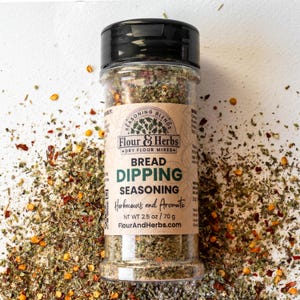 Bread Dipping Spice, Olive Oil Dipping Spices and Herbs Mix, Mediterranean Herbs Bread Seasoning, Bread Spice for Olive Oil, Gourmet Spices