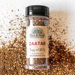 Zaatar | Tangy and Nutty Middle Eastern Spice Blend for Dips, Grilling & Salads