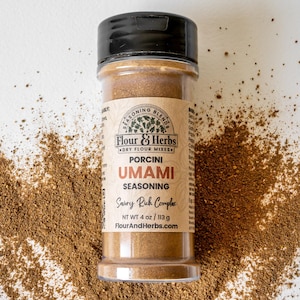 Porcini Umami Seasoning | Savory Mushroom Spice | Gourmet Flavor Enhancer