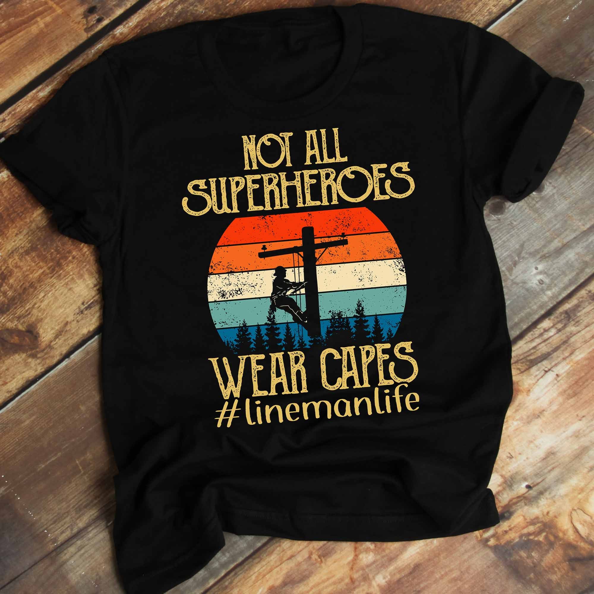 Proud Lineman Shirt. Lineman Life. TShirt Gift For Lineman Etsy