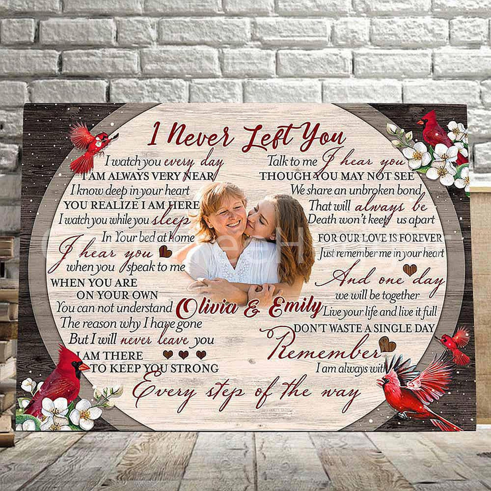Personalized Memorial Gift for Family Loss. Custom Memorial Etsy