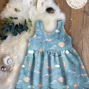 Realistic Napa Dress mock-up for Photoshop Procreate & Sketchbook, Realistic Children&#39;s clothing mock-up, Realistic Pleated Dress mockup,